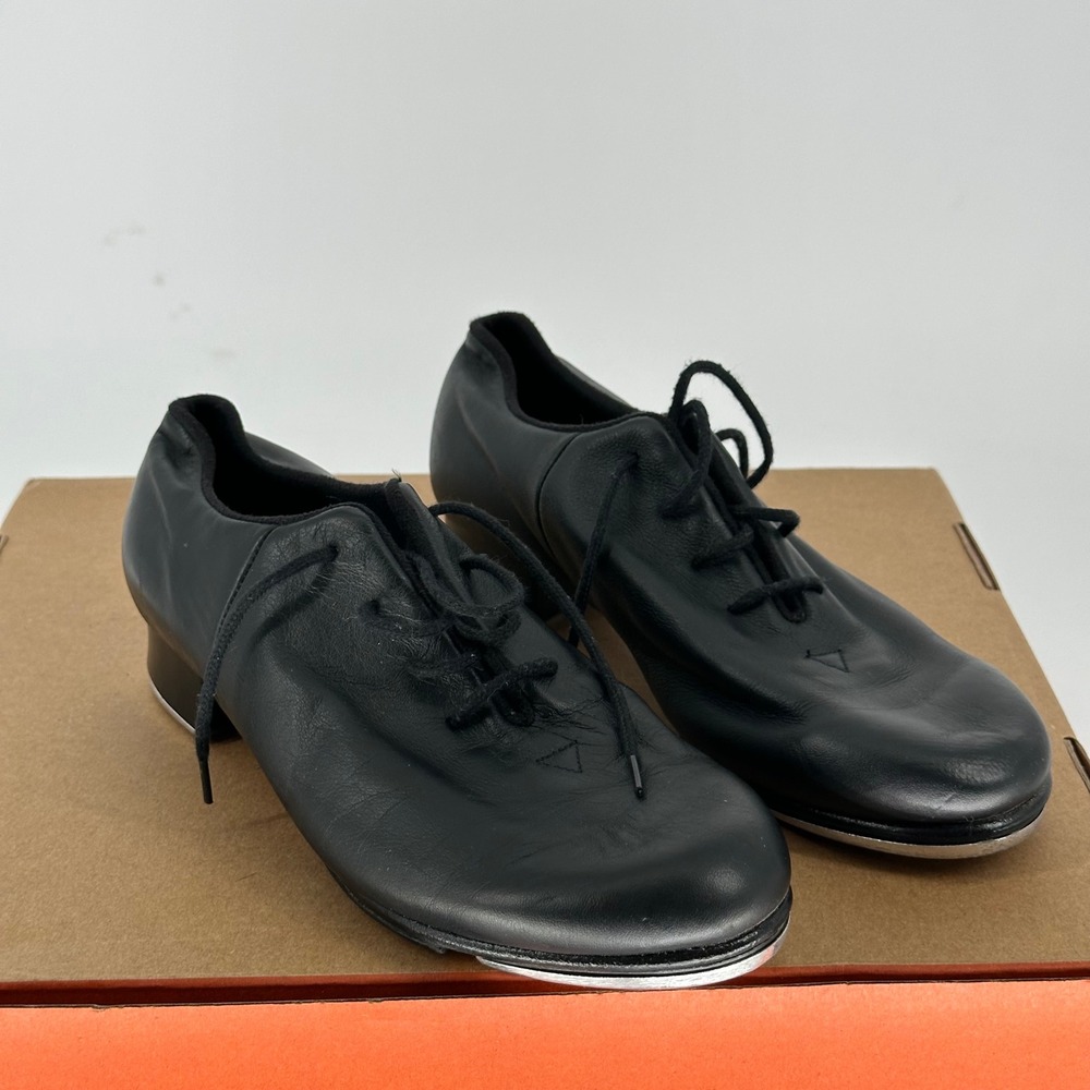 Bloch Women's Tap-Flex Black Leather Tap Shoes Women's‎ 7.5 M